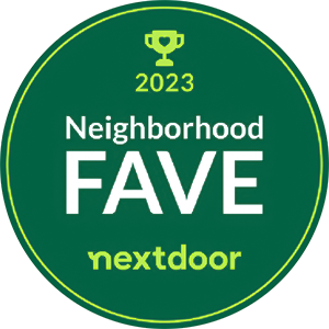 Brad's Heating & Air is proud to be a 2023 Neighborhood Fave by nextdoor!