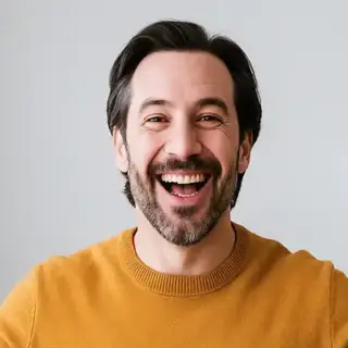 This man is a happy man because he got his HVAC maintenance done early!