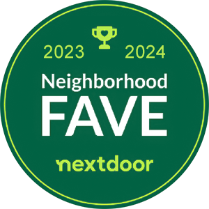 Brad's Heating & Air is proud to be a 2023 Neighborhood Fave by nextdoor!